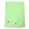 Ningyo No Kodomoya Honten Gogatsu Ningyo Mosen Felt Mat Pale Green with Iris and Carp Streamer Embroidery for Boys' Day Decoration, 75x55cm
