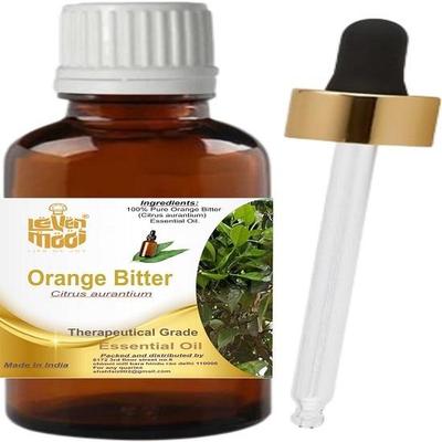 Levenmooi Hořký pomeranč (Citrus aurantium L.) Čistý a přírodní esenciální olej terapeutické kvality ve sklenici