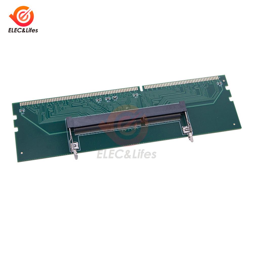 DDR1 DDR1 Memory Adapter Card SO-DIMM to DIMM Converter Plug and Play High Frequency Impedance Stable Performance DDR1