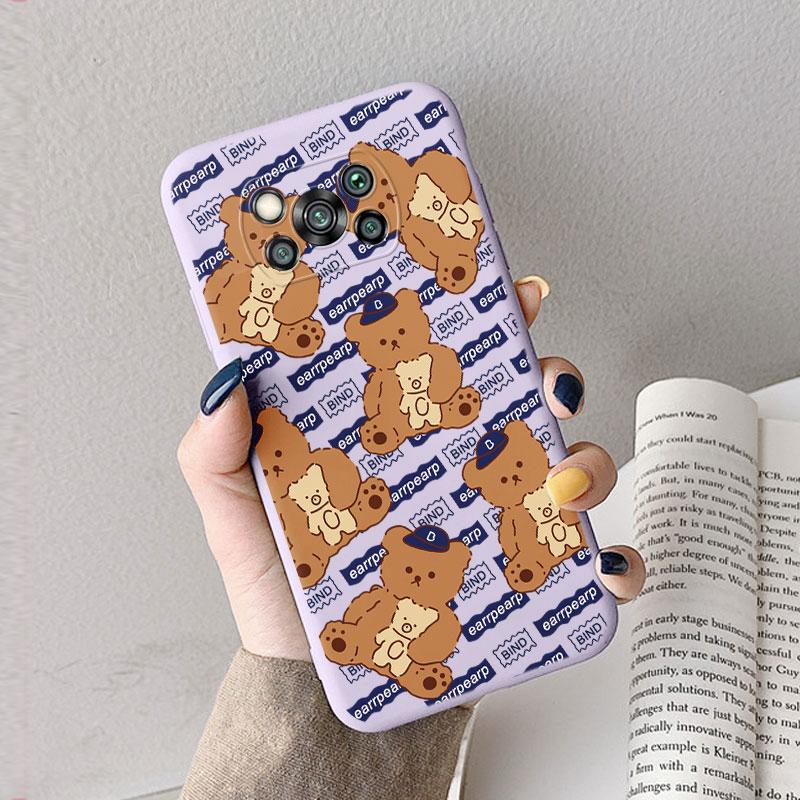 Case For Poco X3 Pro Pocox3 X 3 NFC Cute Heart Flower Back Cover Soft Silicone Matte Protective Funda For Xiaomi Poco X3 Pro Bag