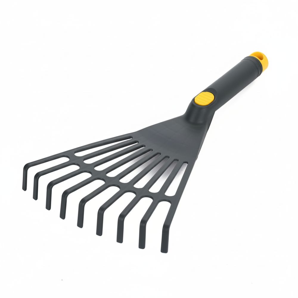 Leveling Garden Grass Leaf Rake Plastic Hand Rake Simple Fallen Leaves Rake  Lawn