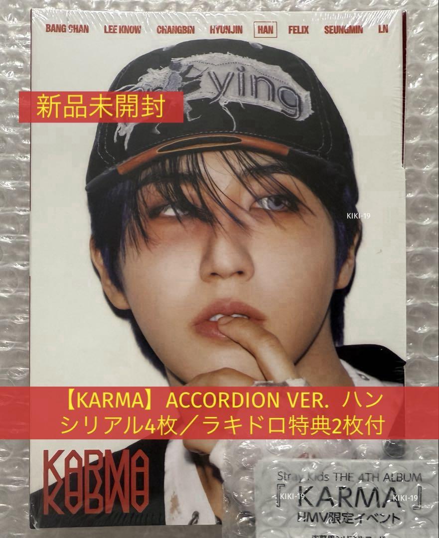 

[USED] StrayKids accordion album with bonus serial number