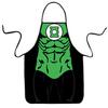 Women Kitchen Men Bib Aprons Comic Superhero Costume Apron Gift Funny