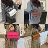 Pu Material Retro Handbag With Top Handle And Shoulder Strap For Daily Use
