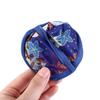 Japanese Style Folding Fan Mini Size Round Decorative Fan Summer Handheld Fan