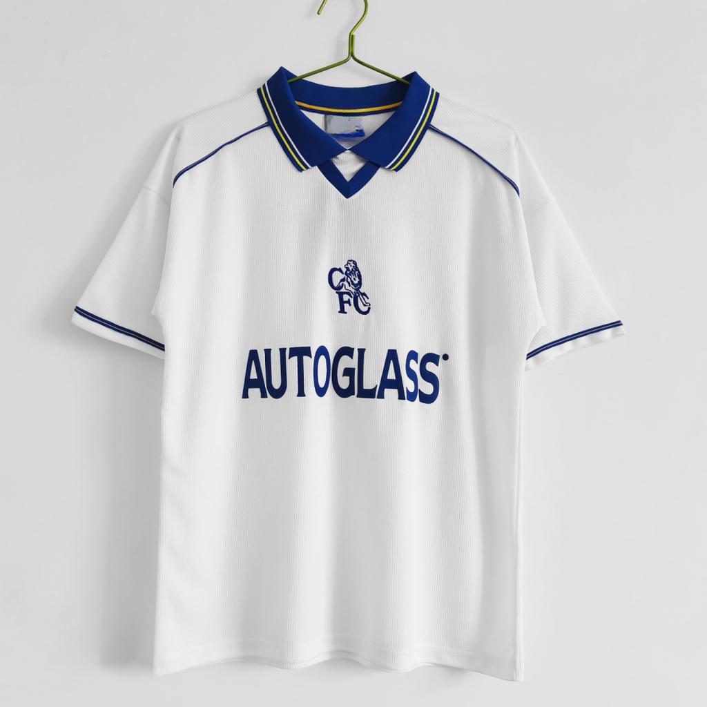 Maillot domicile bleu rétro Chelsea en gros N°. 9 Torres Non. 11 Drogba maillot de football classique pour adulte