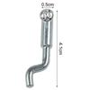 1/4PCS Z-style Cable End Single-hole Fixing Dog Leg Z-style Cable End For Lawn Mower Easily Fits 2mm Cables Power Tool Accessory