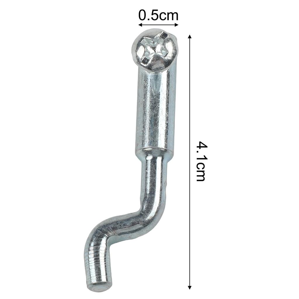 1/4PCS Z-style Cable End Single-hole Fixing Dog Leg Z-style Cable End For Lawn Mower Easily Fits 2mm Cables Power Tool Accessory
