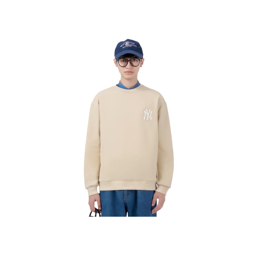 New MLB FW22 Sweatshirt Unisex Khaki 3AMT00221-50BGL