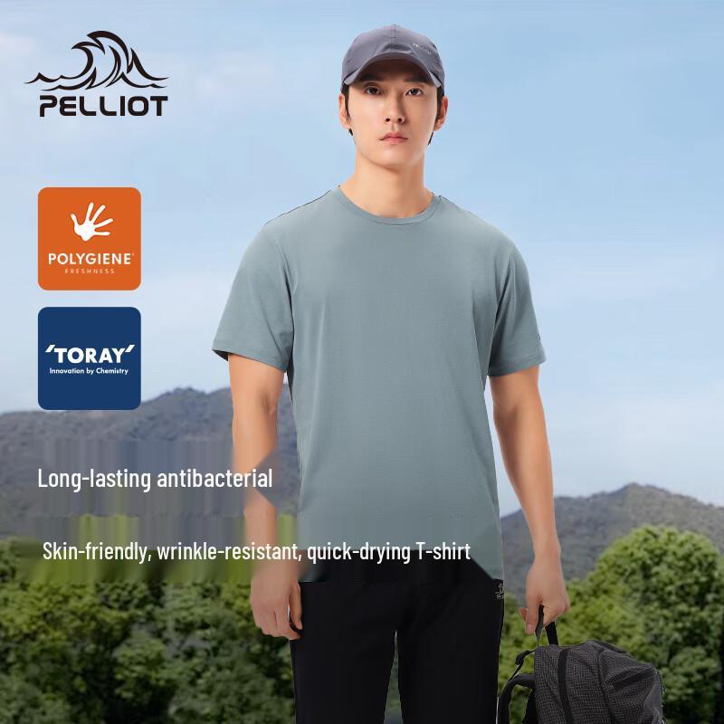 Pelliot Unisex Quick-Dry Breathable Outdoor Sport T-Shirt L