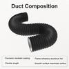 Insulated Dryer Vent Hose Aluminum Foil Exhaust Pipe Professional Air Ducting  Ventilation