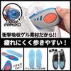 PhoenixSole Shock Made of Breathable Silicone Perfect for and Everyday Adjustable Size Insoles, Absorbing, Comfortable, Soft, Gel, Sports, Walking,