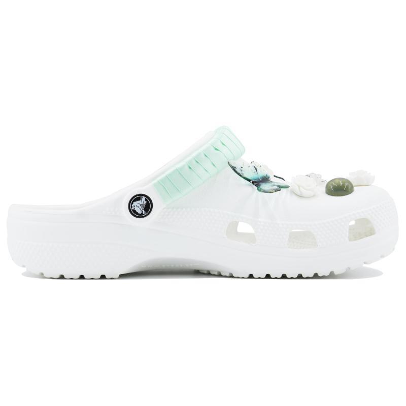Crocs Classic Clog Zhuang Zhou Dream Butterfly SDS Clogs Unisex White