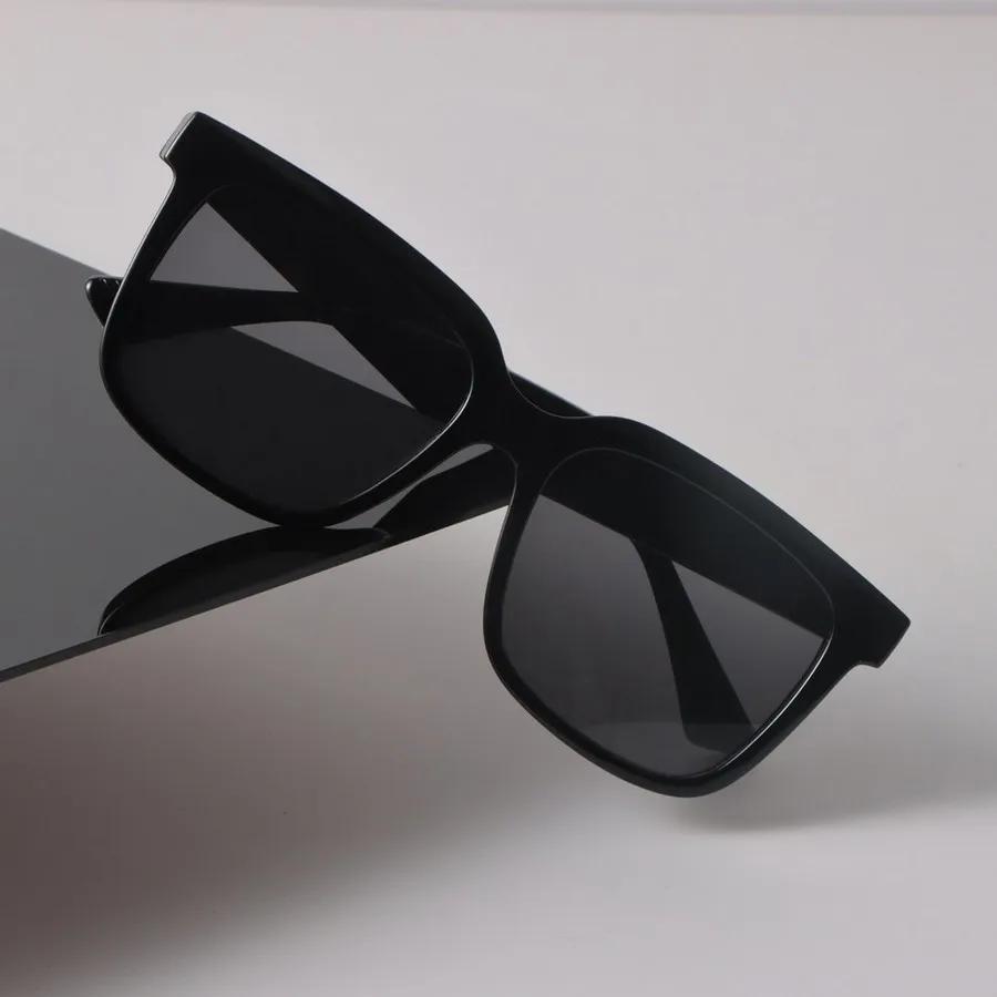 Fashion Sunglasses Women Men Square Mirror Lens Brand Designer Black Sun Glasses Trendy Eyewear Unisex Sexy Classic