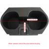 1pc Car Auto Center Console Cup Drink Holder Storage Box Black Fit For Honda Civic 10 Generation 16-18 Parts