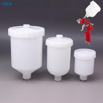 [TL][TL]125/250/600ml Plastic Spray Paint Cup Sprayer Cup Air Gravity Feed Paint Spray Pot Thread Connector For Spray Gun Parts