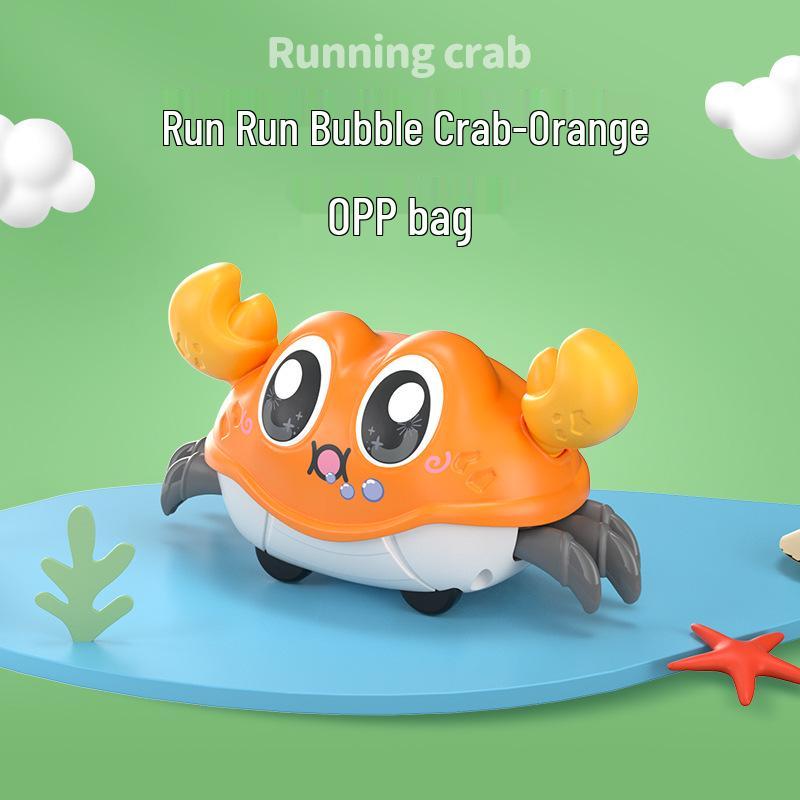 Double Pull-Back Crab Inertial Car - Educational Toy for Kids