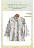 Stylish Summer Blouse for Moms: Fashionable Seven-Sleeve Top for Middle-Aged and Elderly Women