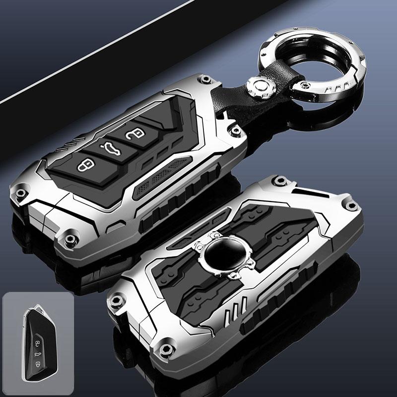 

Zinc Alloy Car Remote Key Case Cover Shell Fob For VW Volkswagen Golf 8 2020 Skoda Octavia A8 2021 SEAT Leon MK4 Accessories