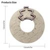 Wooden Melody Tool Music Instrument Wood Melody Maker Circle of Fifths Wheel, Circle Wooden Wheel and Musical Educational Tool