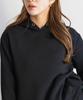 Milliandeni Back Frill Pullover Long Size L Women's Hoodie, Sleeve, Greige,