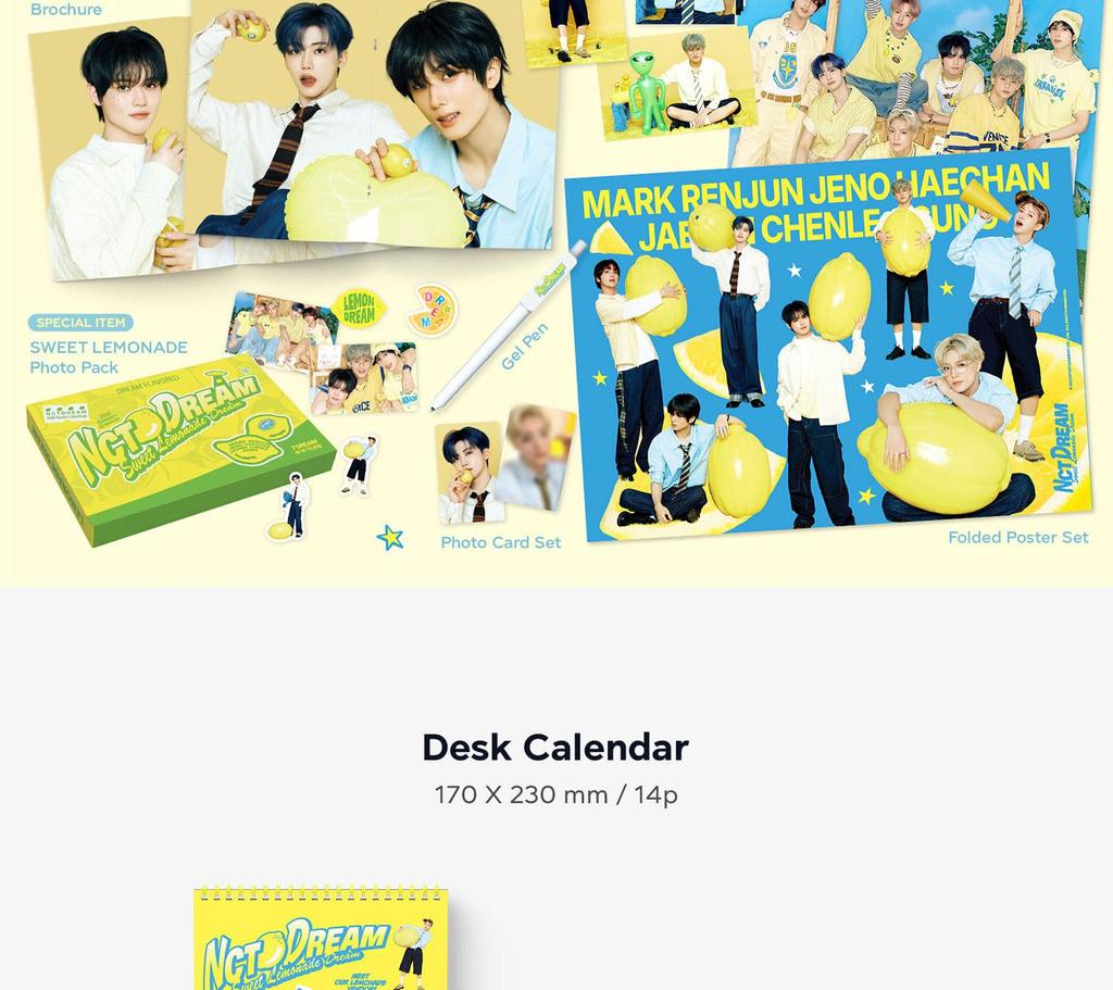 [POB] NCT DREAM [Sweet Lemonade Dream] 2026 SEZÓNNÍ POZDRAVY