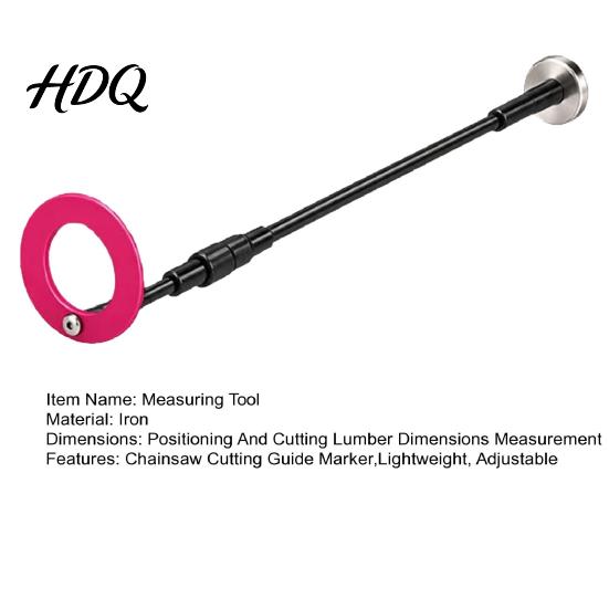 Adjustable Log Measuring Tool Chainsaw Cutting Guide Marker Shaft Improve Accuracy Tool Magnetic Marking Create More Consistent Lengths for Firewood