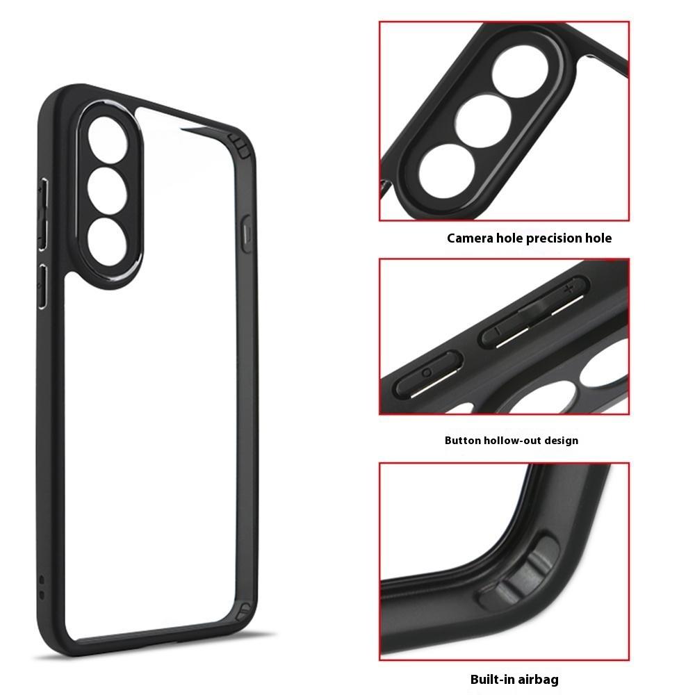 For OnePlus Nord 5 5G Case Shockproof PC+TPU Clear Back Phone Cover