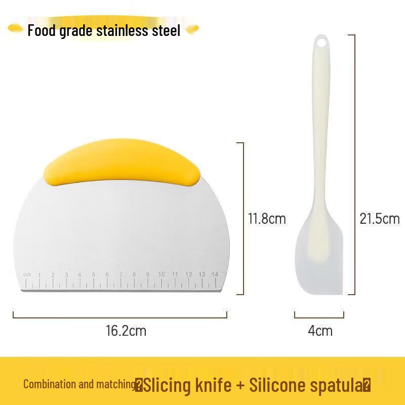 Stainless Steel Dough Scraper & Cutter