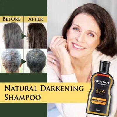 Natürliches Verdunkelungsshampoo Permanentshampoo Färbung 200ml