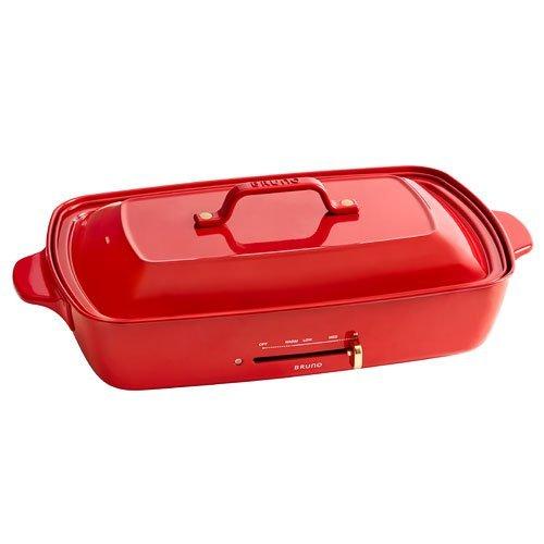 

BRUNO Hot Plate Grande Size 4 Red (with plates) червоний