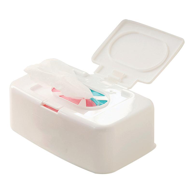 Wet Tissue Box Wipe Dispenser Portable Wipes Napkin Storage Box Holder Container