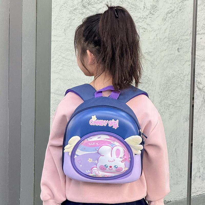 Childrens Cartoon Bunny Backpack With Eva Material For Kindergarten Girls