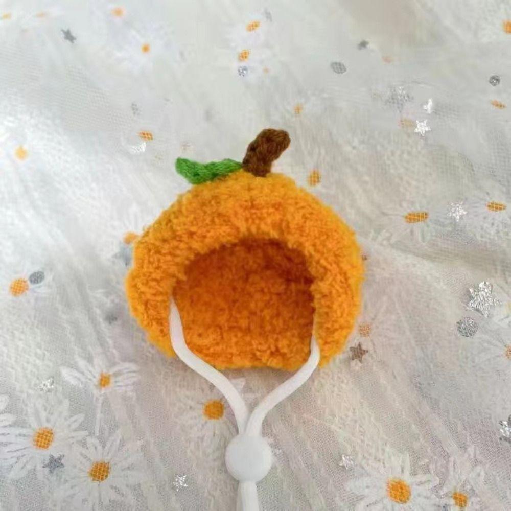 Fashion Woolen Plush Hat Mini Pet Supplies Animal Doll Hat  for Hamster Golden Silk Bear