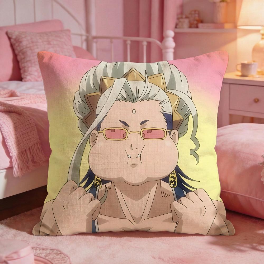 Anime RRecord Of Ragnarok Cushion Cover Premium Comfort Reversible Pillow Cove Two In One Design For Any Room  Car Interior