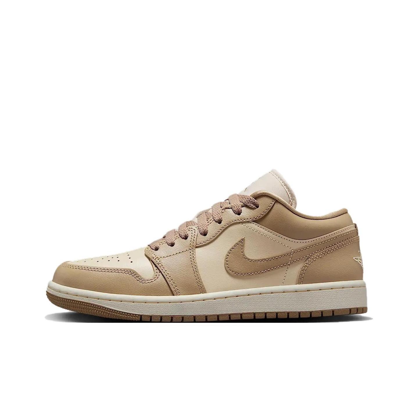 Air Jordan 1 Low Rattan женские кроссовки Sail Desert-Camo DC0774-203 37.5
