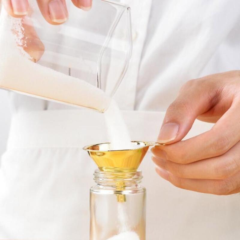 3dílné malé ústí nálevky barové nálevky na víno nerezová ocel materiál pro plnění lahví s úzkým hrdlem