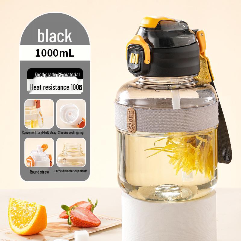2025 Unisex Straw Cup: Stylish, Large Capacity, Portable Water Bottle for Students Below 100ml