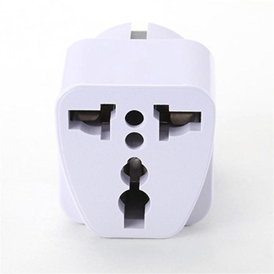 Universal EU German Conversion Plug Adapter European Germany Australia Chinese Power Socket White Travel Conversion Plug