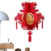 Chinese Paper Lanterns Fortunate Non-woven 3D Puzzle Lanterns Spring Festival Fuzi Lantern Hangings Ornaments For Restaurant