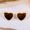 Unique Party Favor Heart Glasses Children Sun Glasses Kids Sunglasses Street Shooting Sunglasses Heart Shaped