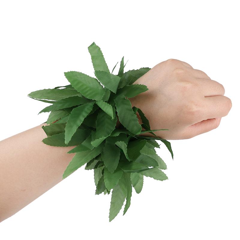 1/4 Stück Hawaiianische Künstliche Blatt Blume Kranz Girlande Halskette Stirnband Armband Luau Tropische Geburtstagsfeier Dekoration Hochzeit
