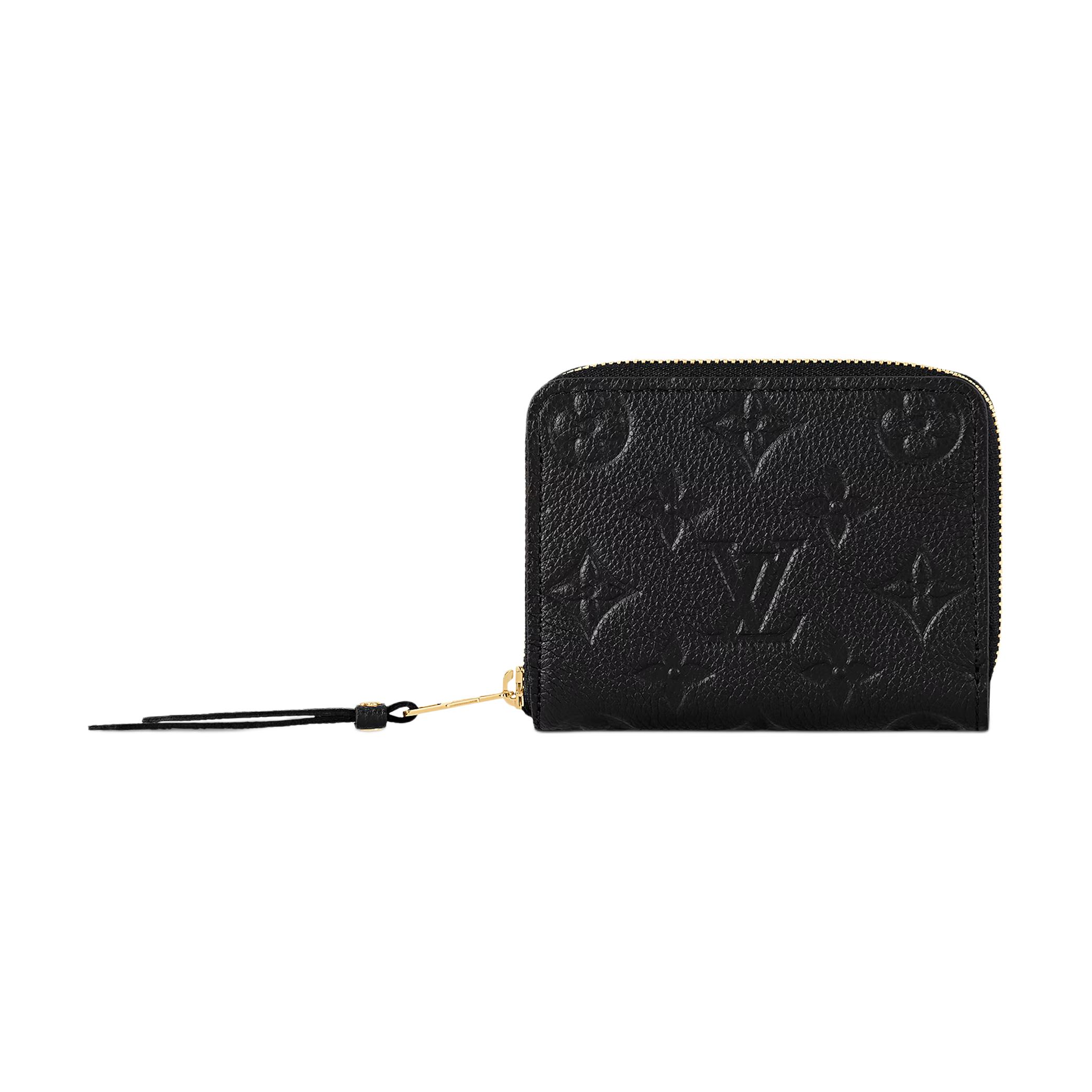 Louis Vuitton Zippy Coin Purse Black