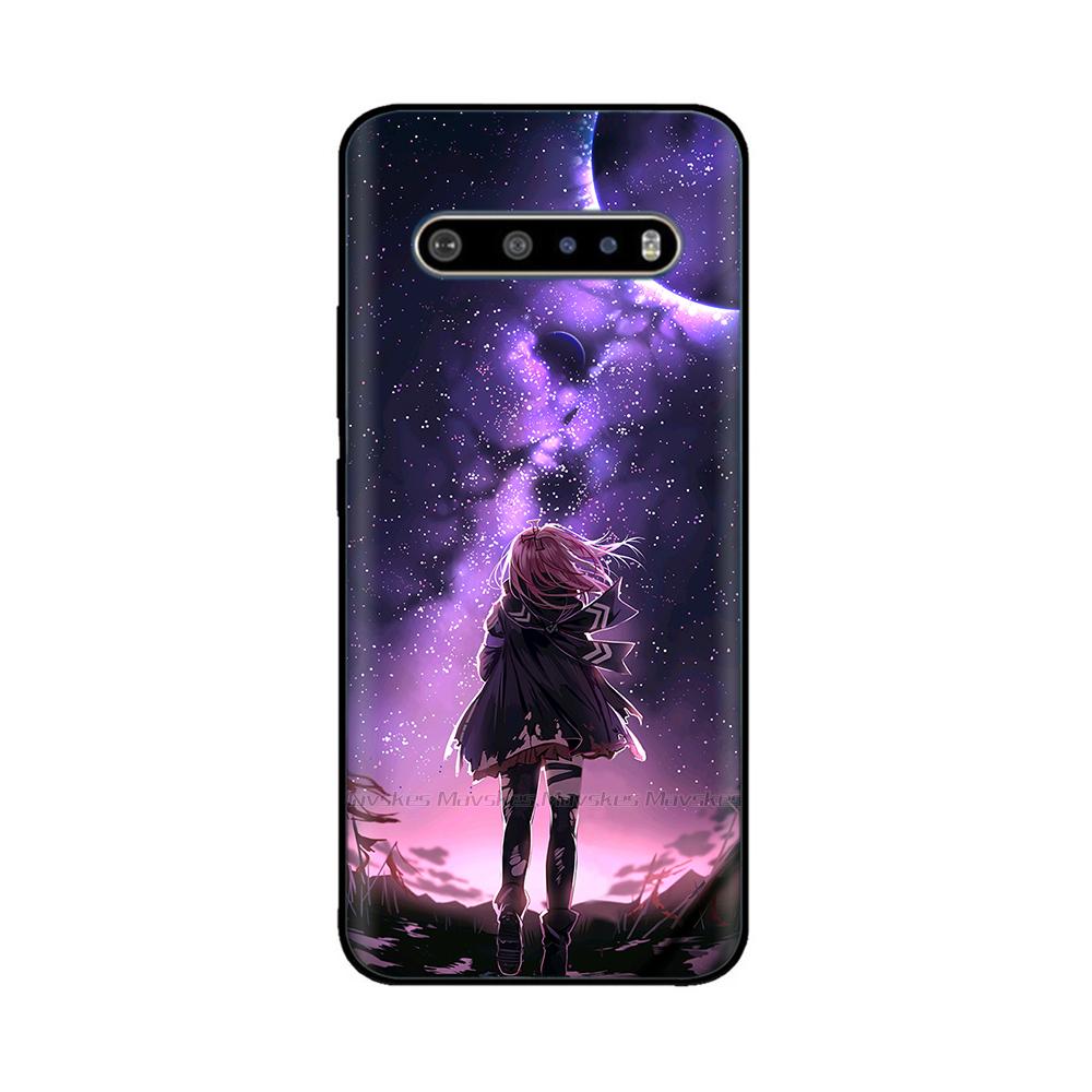 Für LG V60 ThinQ Hülle 6,8" Weiches Silikon TPU Handyhülle Funda Für LG V60 ThinQ 5G V 60 Rückseite lgV60 ThinQ coque Bumper Schale