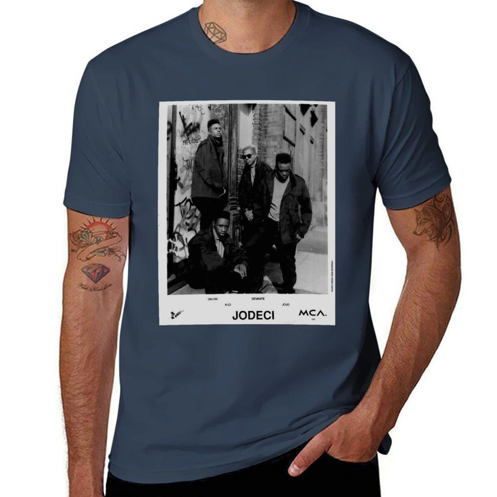 Vintage Jodeci Classic Tshirt Minimalist Graphic Tee Shirt S