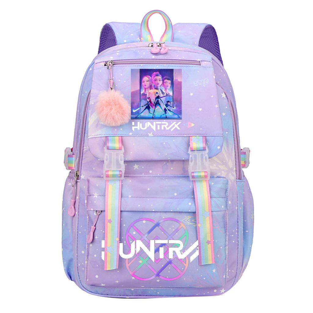 Schulrucksack mit großer Kapazität und Schultergurt; Schüler Drei-teiliges Federmäppchen-Set