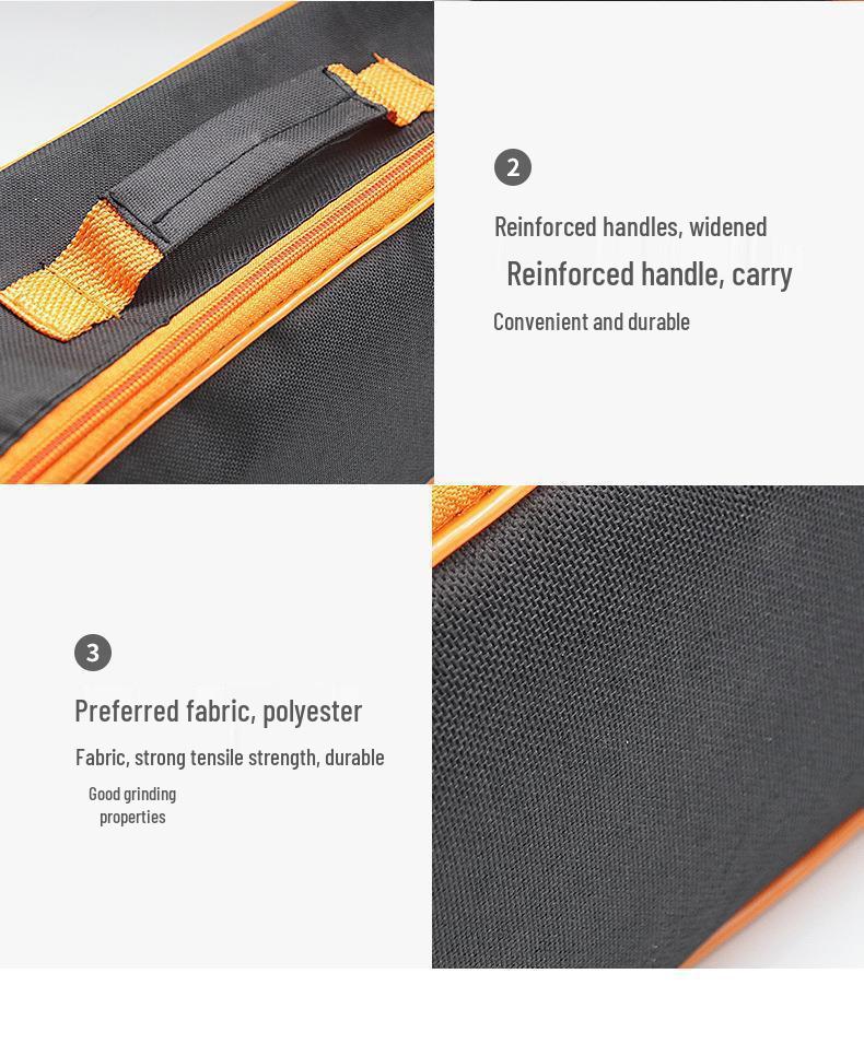 Multi-Purpose Portable Storage Bag: Cloth, Vacuum, Inflation Pump, Emergency & Tool Bag