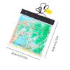 Outdoor Waterproof Map Plastic Bag Valve Bag Transparent Map Case Hold Bag
