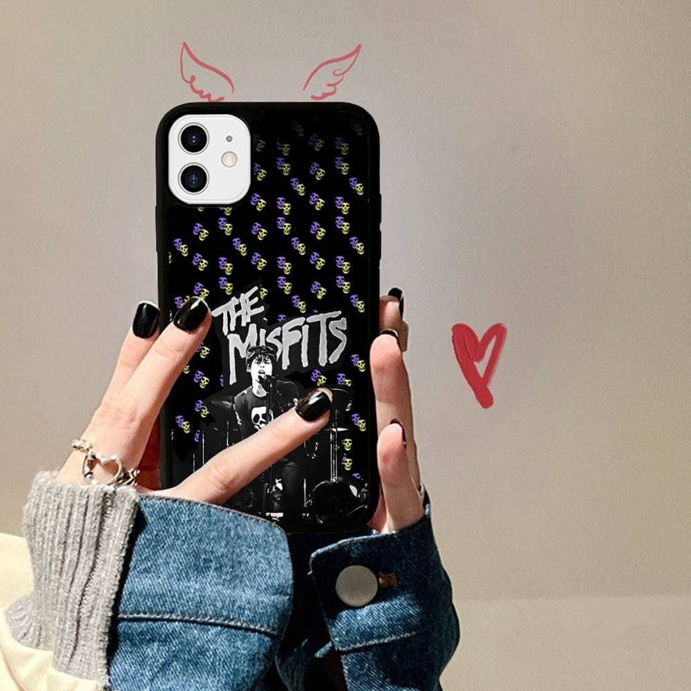 The Misfits Glenn Danzig Phone Case For IPhone 11 12 13 14 15 16 17 Pro Max Plus PC+TPU Cover