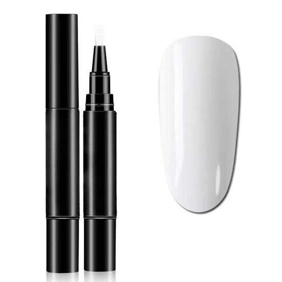 

1/6 шт. Ручка для лака для ногтей 3-в-1 Быстросохнущая Стойкая Высокоглянцевая DIY Маникюр Нейл-арт Натуральный Нюдовый Женский Девичий Лак-гель для ногтей на руках и ногах 2